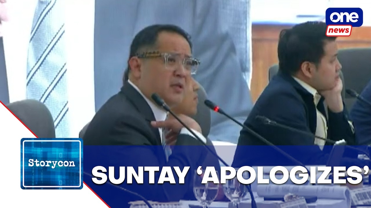 Suntay's remarks repulsive, unbecoming of public official