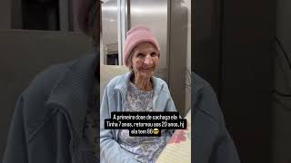 Vovô falando que tomou cachaça pela primeira vez aos 7 anos de idade e nunca mais parou!!! #humor