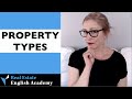 Property Types: REAL ESTATE ENGLISH VOCABULARY And Key Terms and Expressions For Your English