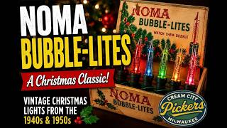 Vintage NOMA Bubble-Lites Christmas Lights A Holiday Classic from the 1940s 1950s