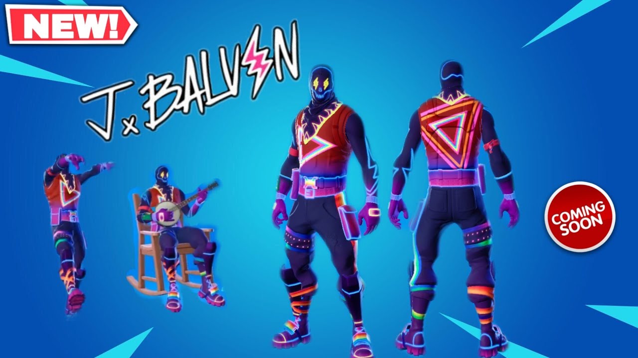 Fortnite Leaked J Balvin Edit Style Skin 31st To Unlock Party Trooper Style Fortnitemares Youtube