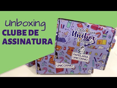 UNBOXING: abrindo a