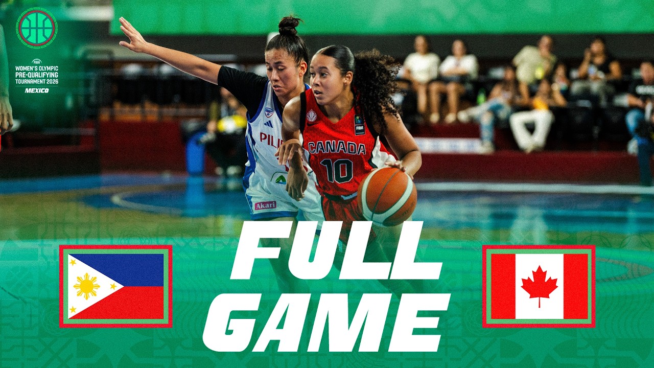Philippines v Canada | Full Basketball Game | FIBA Women's Olympic Pre-qualifying Tournament 2026