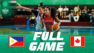 LIVE - Philippines v Canada | FIBA Women's Olympic Pre-qualifying Tournament 2026 | Group Phase