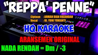 Reppa Penne Nada Rendah HQ Lagu Bugis Karaoke Keyboard Korg Pa1000