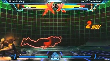 EG Justin Wong Vs Col.Cc Combofiend EVO 2012 Top 16