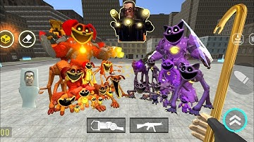 Nextbots in playground titan cameraman mecha titans zoonomaly g-toilet scientist 😱 chasing nextbot 🔥