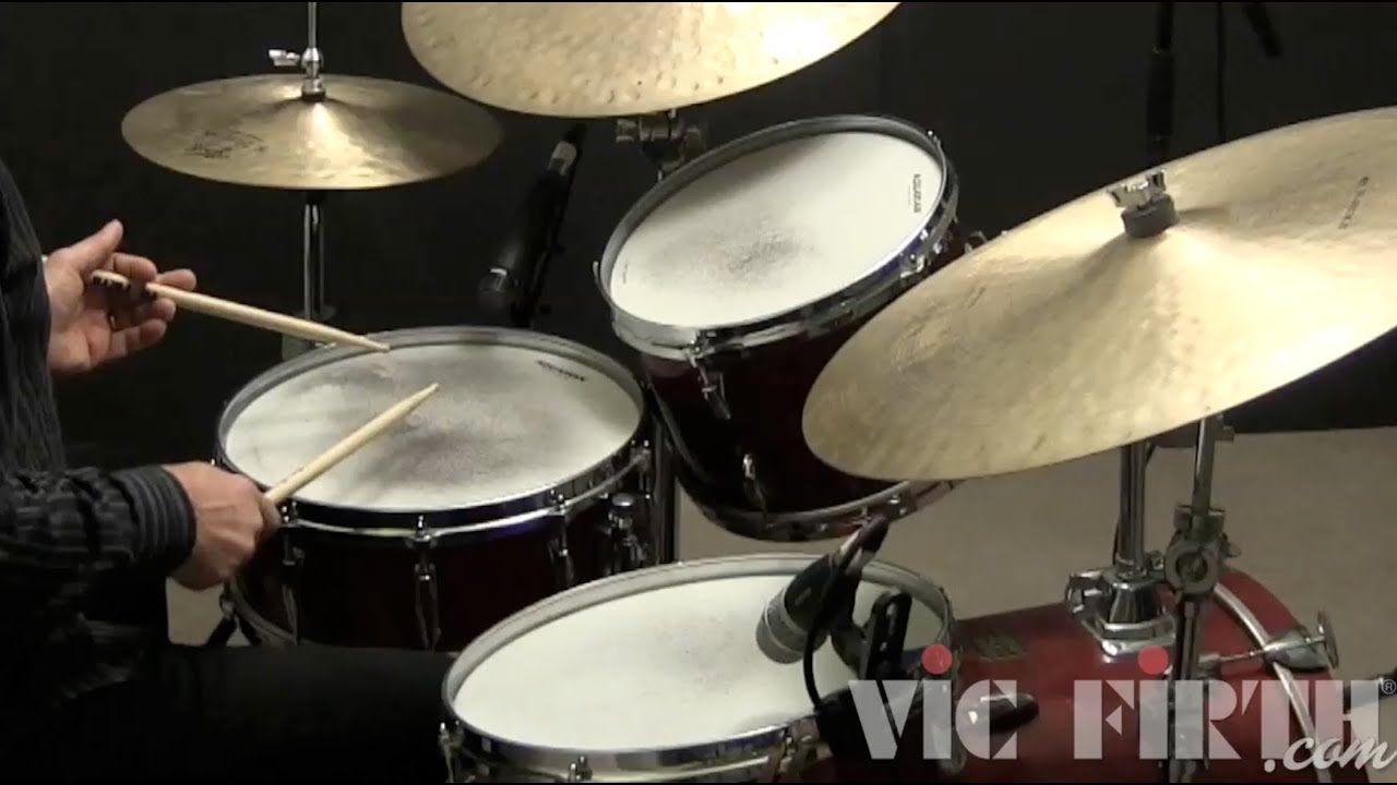 Drumset Lessons with John X: Jazz Fill Using "Swung 8th Notes"
