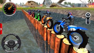 Juegos de Motos  Extreme Dirt Bike Stunt Racing #2  Motor Bike Impossible Driving Android Gameplay