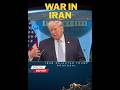 Final warning to Iran