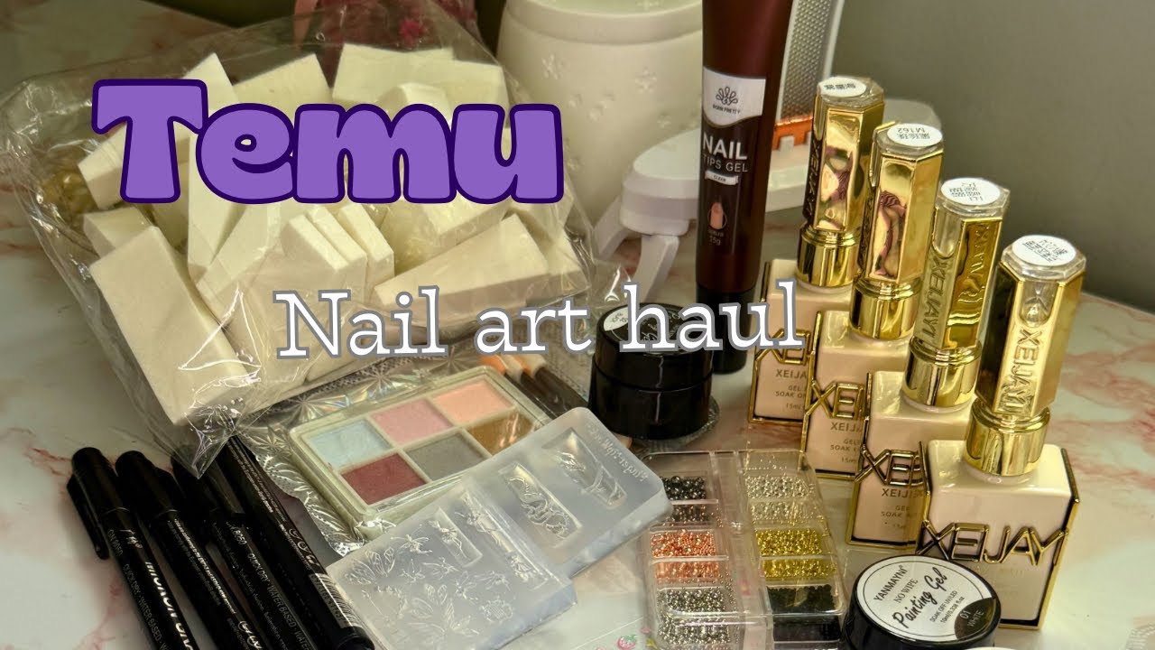 Temu nail haul time!! ( I’ll do a testing the product video soon!) 