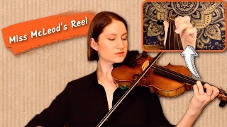 Miss McLeods Reel // Intermediate Fiddle Tutorial
