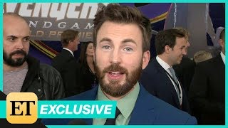 Avengers: Endgame Premiere: Chris Evans FULL INTERVIEW (Exclusive)