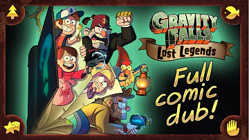 1 hour of OFFICIAL Gravity Falls comics (Gravity Falls: Lost Legends comic dub)