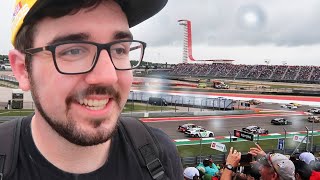 NASCAR's First Race at COTA | My Wet and Wild Race Day Experience