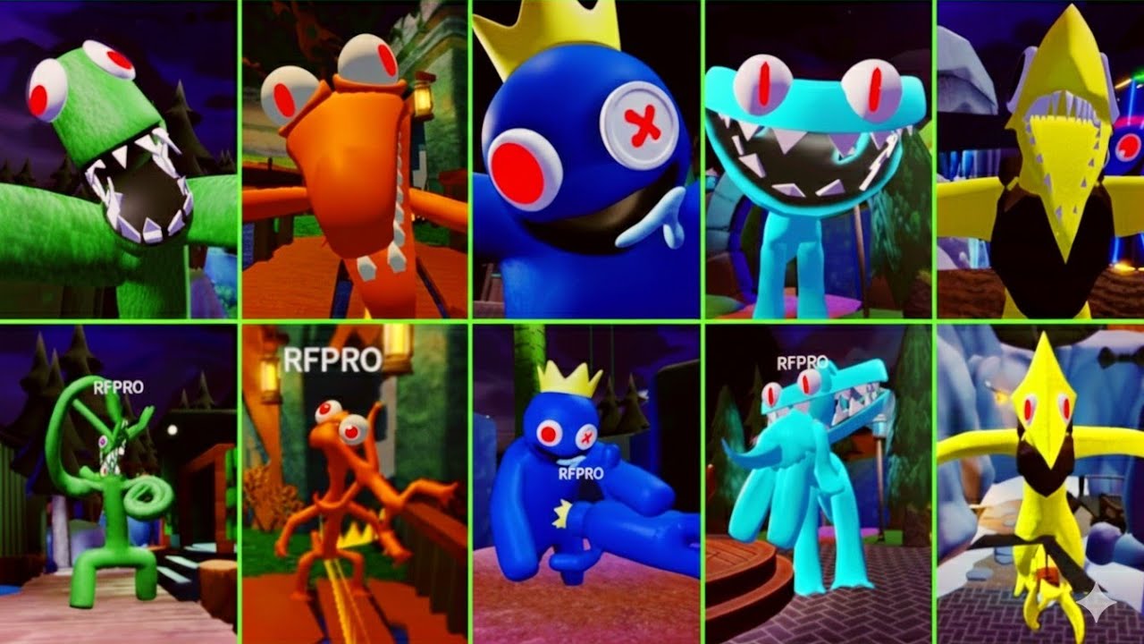 Rainbow Friends: The Terrifying Third-Person Jumpscare Experience