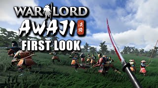 Warlord: Awaji - First Look | Nanbokucho Warfare Game!