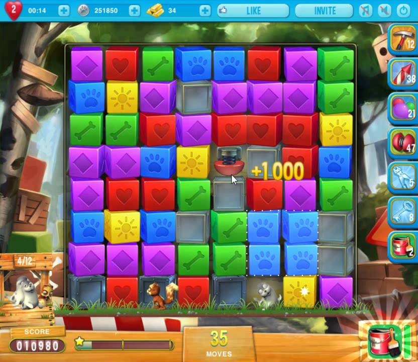 Pet Rescue Saga level 1238 no hammers 😈 ►TOBIAS DEAMON◄