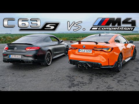 C63s AMG vs. M4 Competition/M-Performance Parts🔥 | RACE & SOUND | by Automann in 4K