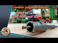 Hasil lebih rapi, Review mata bor holesaw tembok / beton SOLID HOLLOW CORE DRILL BIT