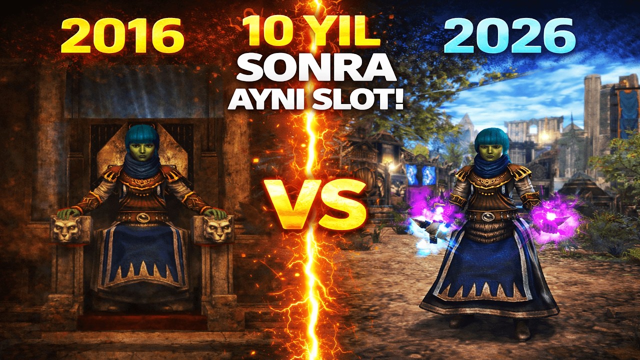 2016'YA GERİ DÖNDÜM! 10 YILDA SLOTTA NELER DEĞİŞTİ? | Knight Online