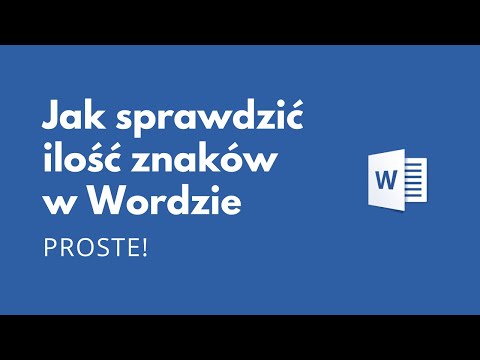 Wideo: Jak Określić Liczbę Znaków