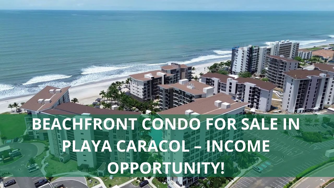Beachfront Condo for Sale in Playa Caracol – Income Opportunity!