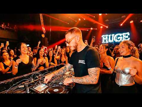 Best HUGEL 2026 🔥 Afro House Sunset Oasis Santorini FULL SET LIVE 90MIN