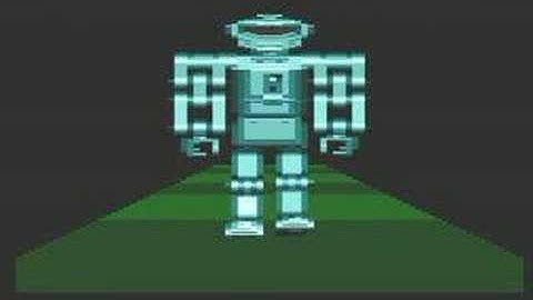 Walking Robot Demo Atari 800xl