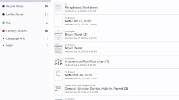 Split screen with Notability