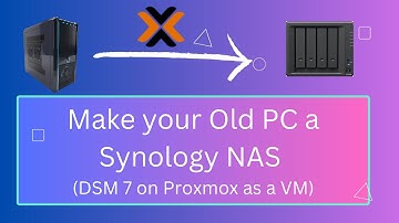 Install Synology NAS On Your PC  - Under Proxmox as VM