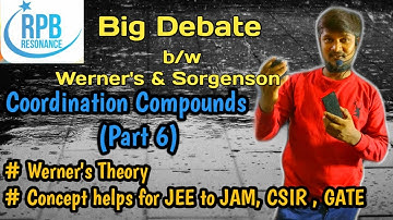 Werners Therory & its evidences ll RPB RESONANCE ll CSIR , GATE, JAM, CUCET, APSET, JEE MAINS, NEET