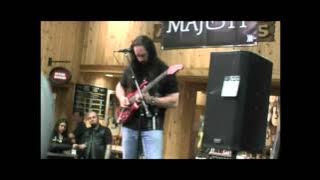 Petrucci playing enigma machine