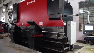 400Ton 6000mm CNC Hydraulic Press Brake Machine with double follow up device