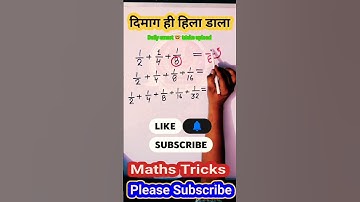 #fractiontricks #khansirmotivation #mathtricks #study #student #shortvideo 🧠