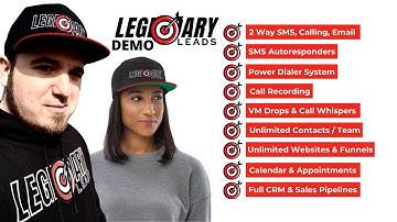 Legendary Leads Demo Walkthrough