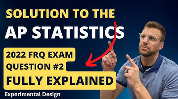AP Statistics 2022 Exam Free Response Question 2 Answers