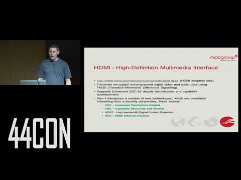 What the HEC? Security implications of HDMI Ethernet Channel ... - Andy Davis