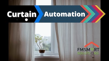AUTOMATIC CURTAIN Automation with Alexa an Mobile Wifi Control and Remote