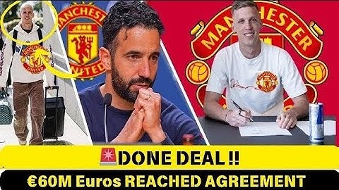 DANI OLMO TO MAN UNITED: RUBEN AMORIM SEALS BLOCKBUSTER DEAL!