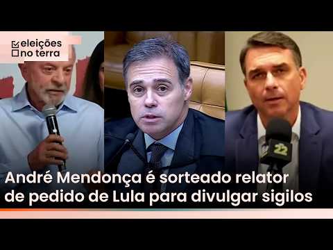 Mendonça é sorteado relator de pedido de Lula para divulgar sigilos em disputa com Flávio Bolsonaro