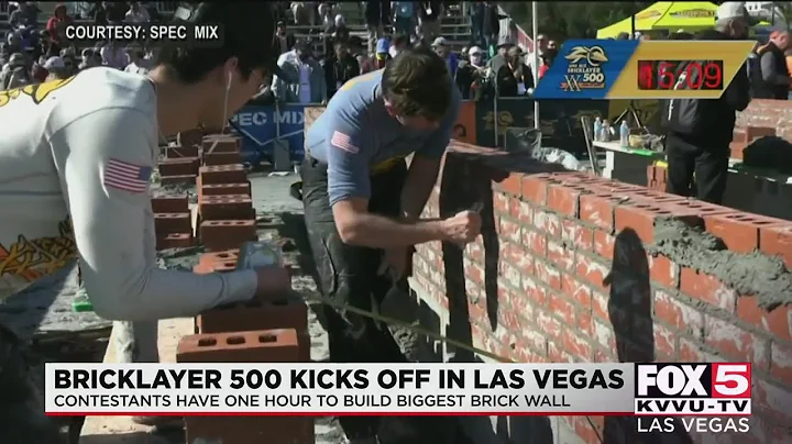 Bricklayer 500 held at World of Concrete in Las Vegas