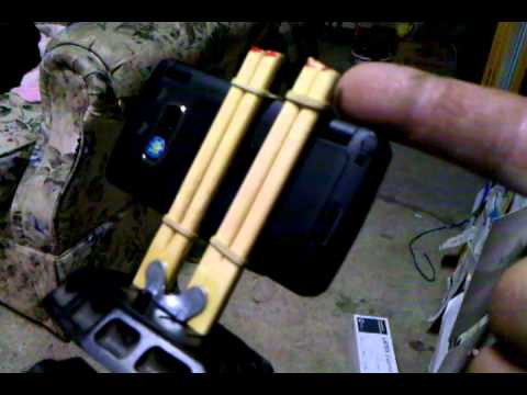 DIY Cell phone camera mount for tripod - YouTube