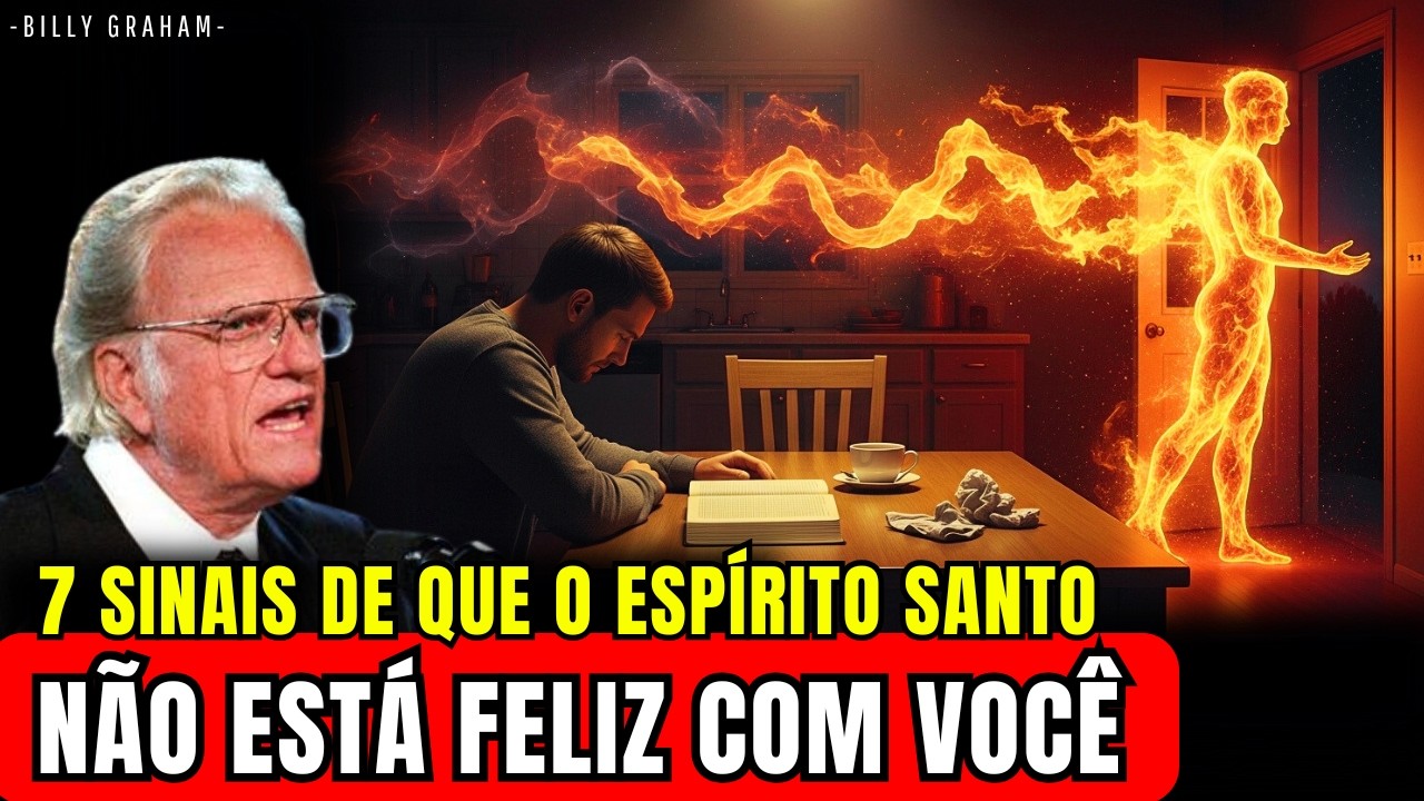 7 SINAIS de que o ESPÍRITO SANTO está TRISTE com você e Você Ainda não Percebeu | Billy Graham