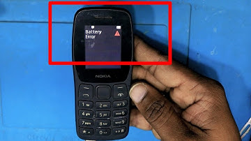 Nokia 105 plus battery error / Nokia ta 1447 battery error solution