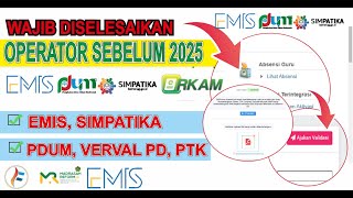 Wajib di Perhatikan Oleh OPERATOR | Hal Wajib di Selesaikan Oleh Operator Sebelum Januari 2025