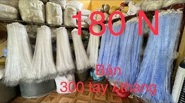 Giá 180k. Lưới đánh cá ao 3 màn giá bình dân nhất bán rất chạy. 200 phao, cao 90cm.giá 180k.