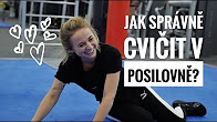 Jak správně cvičit v posilovně | Shopaholic Nicol
