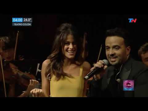 Luis Fonsi y Tini - Échame la culpa (Teatro Colón 2018)