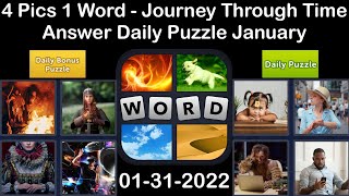 4 Pics 1 Word - Journey Through Time - 31 January 2022 - Answer Daily Puzzle + Bonus Puzzle screenshot 5